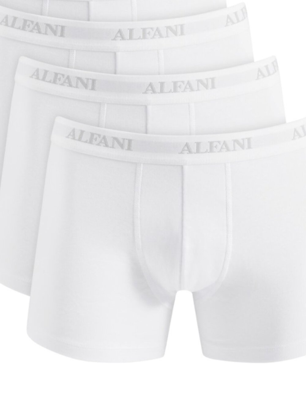 Alfani Men’s 3-Pack Trunks 100% Cotton White Tagless XL